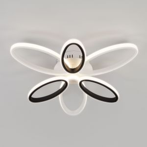 Светодиодный потолочный светильник с пультом управления Eurosvet 90137/6 белый/ч..