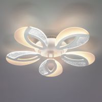 Светодиодный потолочный светильник с пультом управления Eurosvet 90140/5 белый