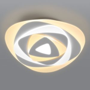 Светодиодный потолочный светильник с пультом управления Eurosvet 90212/1 белый