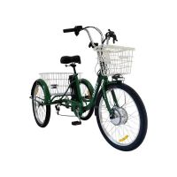Трёхколёсный электровелосипед Smart8 Farmer зеленый