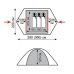 Туристическая палатка Tramp Peak 2 V2