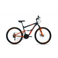 Велосипед Altair Altair MTB FS 26 2.0 Disc 2021 / RBKT1F16E020 (18, темно-серый/оранжевый)
