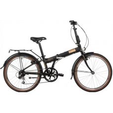 Велосипед Novatrack 24 Vortex 24AFV.VORTEX.BK4 (черный)