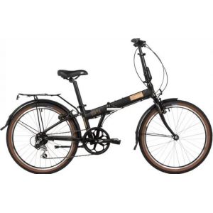 Велосипед Novatrack 24 Vortex 24AFV.VORTEX.BK4 (черный)