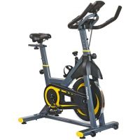 Велотренажер VictoryFit VF-S200 (серый/желтый)