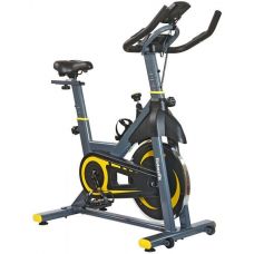 Велотренажер VictoryFit VF-S200 (серый/желтый)