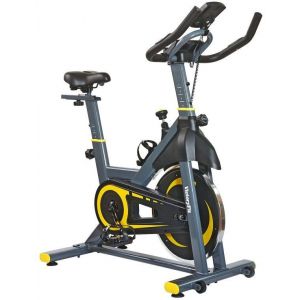 Велотренажер VictoryFit VF-S200 (серый/желтый)