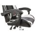 Вибромассажное кресло Calviano ASTI ULTIMATO black/white/black