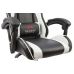 Вибромассажное кресло Calviano ASTI ULTIMATO black/white/black