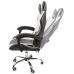 Вибромассажное кресло Calviano ASTI ULTIMATO black/white/black