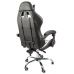 Вибромассажное кресло Calviano ASTI ULTIMATO black/white/black