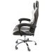 Вибромассажное кресло Calviano ASTI ULTIMATO black/white/black