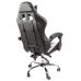 Вибромассажное кресло Calviano ASTI ULTIMATO black/white/blue