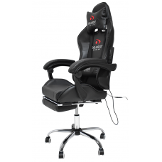 Вибромассажное кресло Calviano ASTI ULTIMATO black/white/green