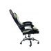 Вибромассажное кресло Calviano ASTI ULTIMATO black/white/green