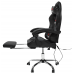 Вибромассажное кресло Calviano ASTI ULTIMATO black/white/green