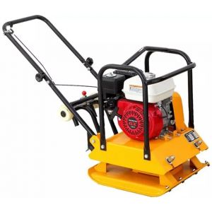 Виброплита Skiper C-60 (Loncin LC160F, колеса, мат)