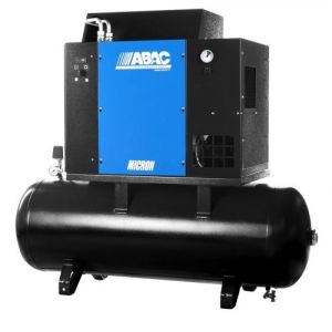 Винтовой компрессор ABAC MICRON.E 4 - 200 - 8 бар с осушителем, прямой пуск